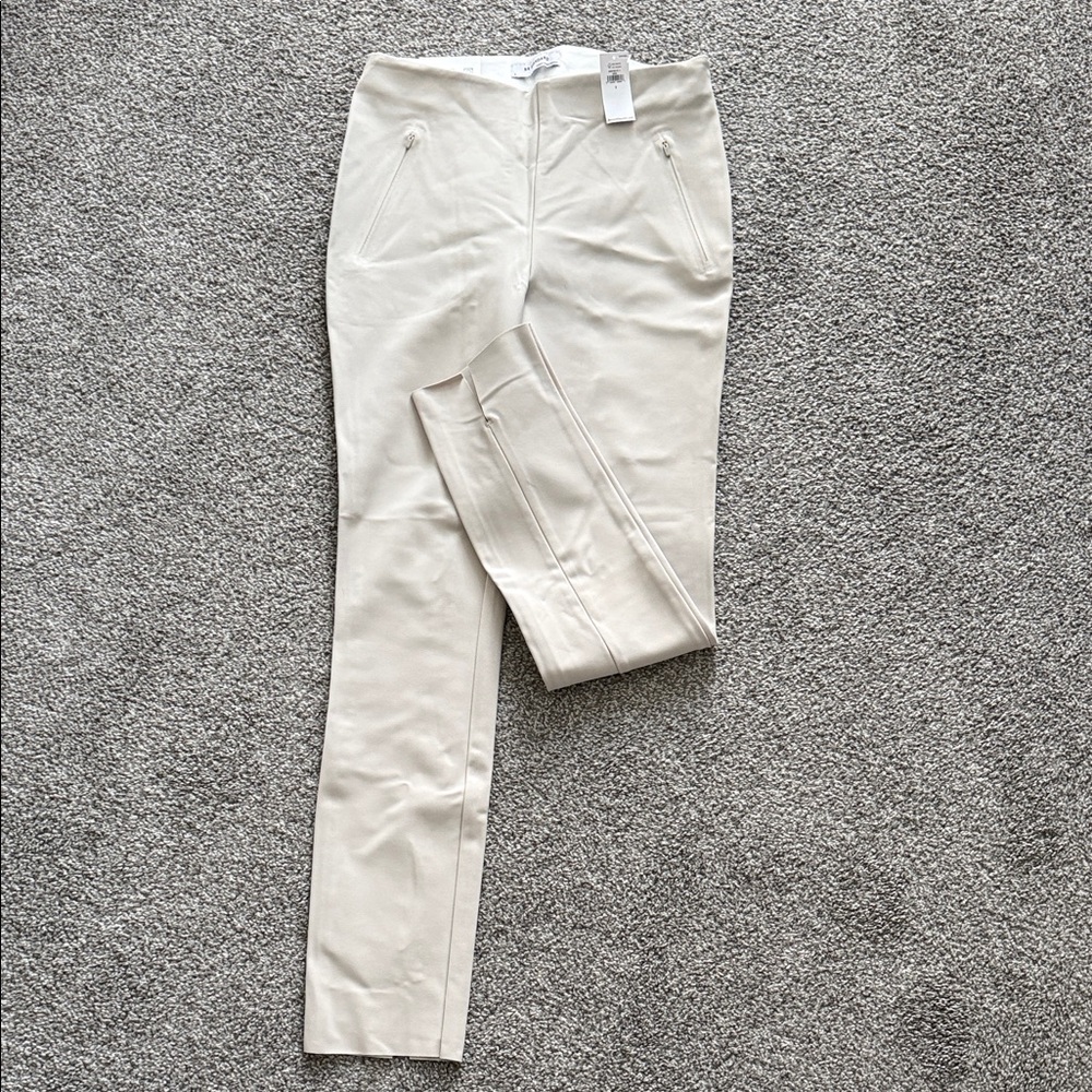 Banana Republic Cream Skinny Pants